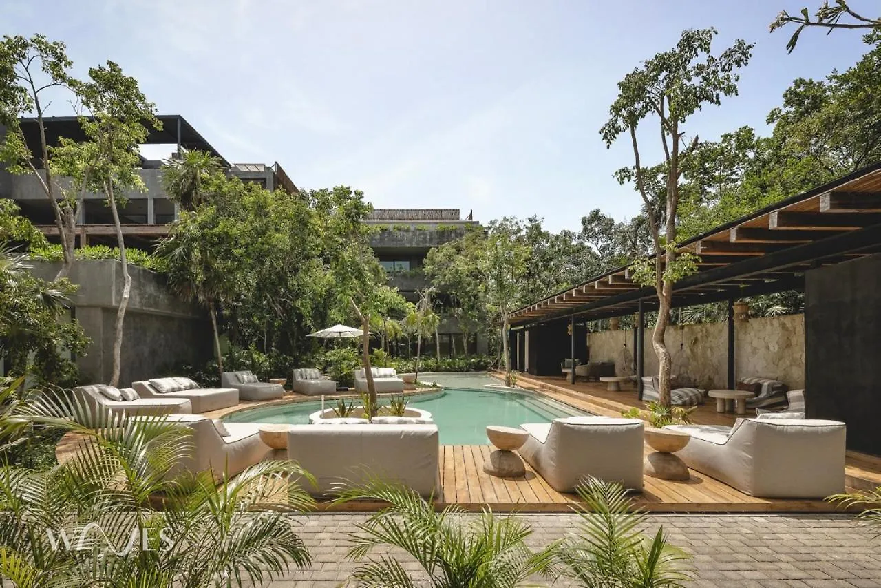 2Br W Private Pool Near The Beach - Spacious Stay Tulum Apartamento